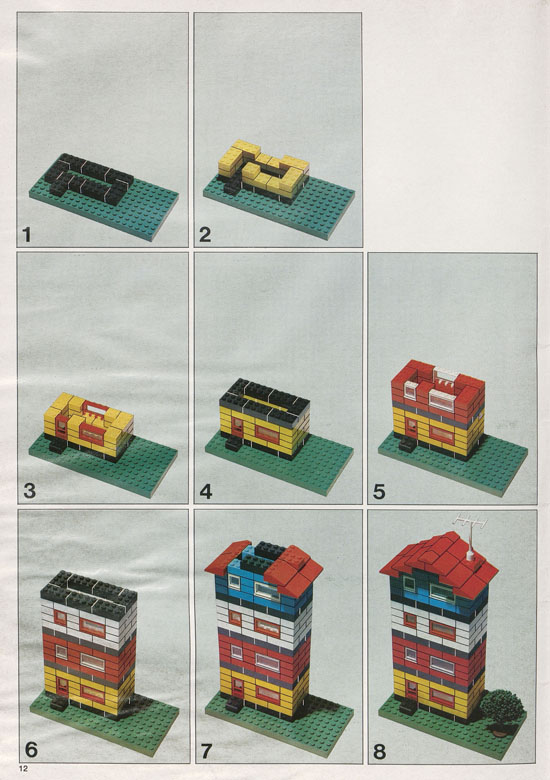 Lego Bauanleitung 1973