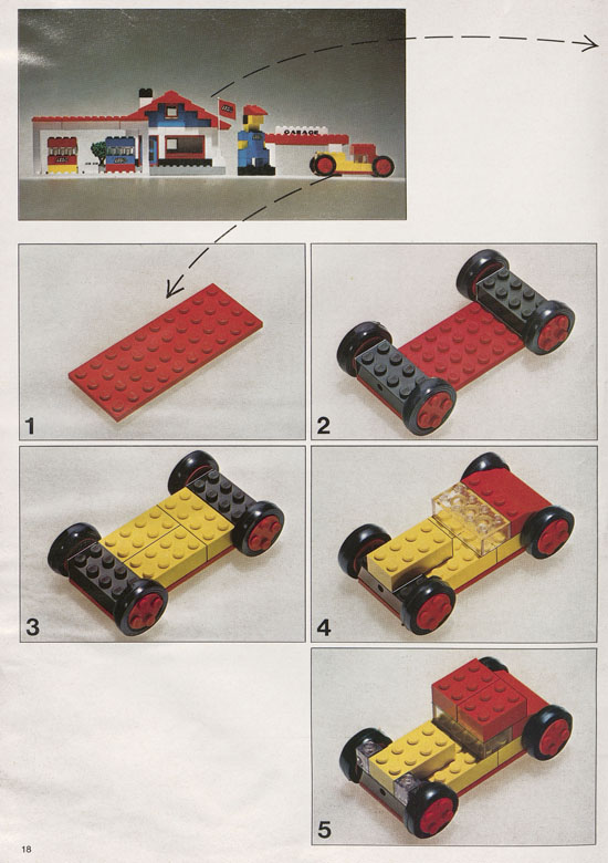 Lego Bauanleitung 1973