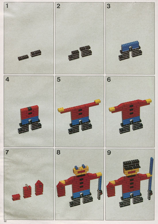 Lego Bauanleitung 1973