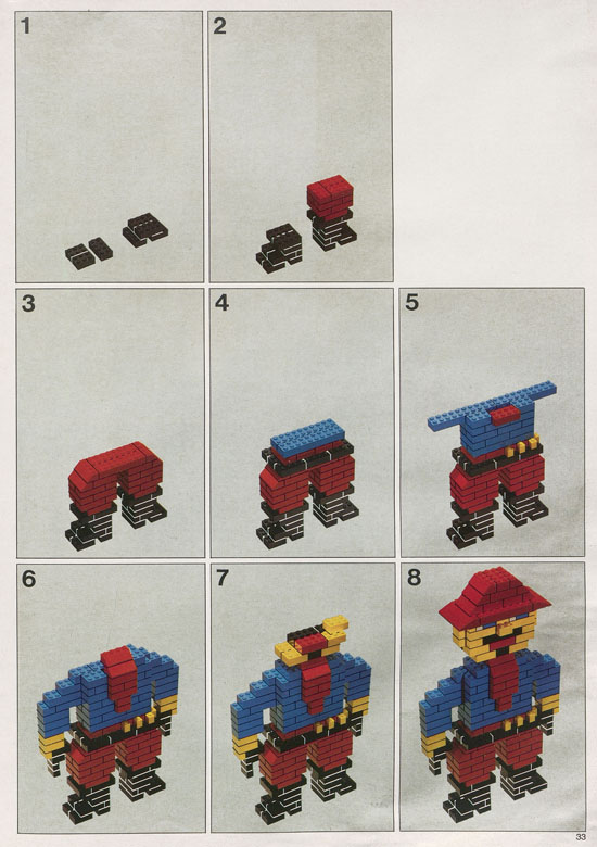 Lego Bauanleitung 1973