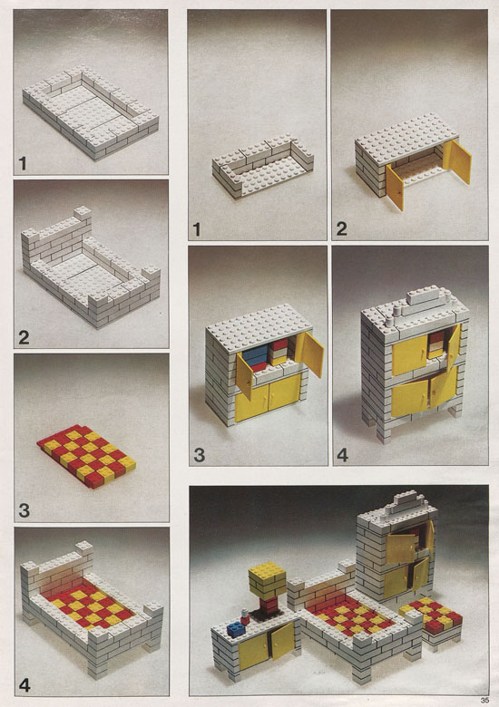 Lego Bauanleitung 1973