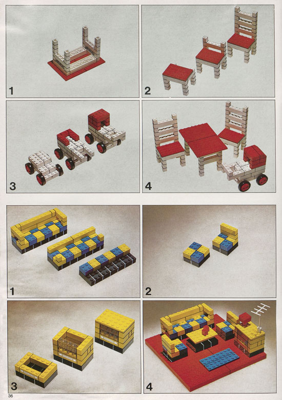 Lego Bauanleitung 1973