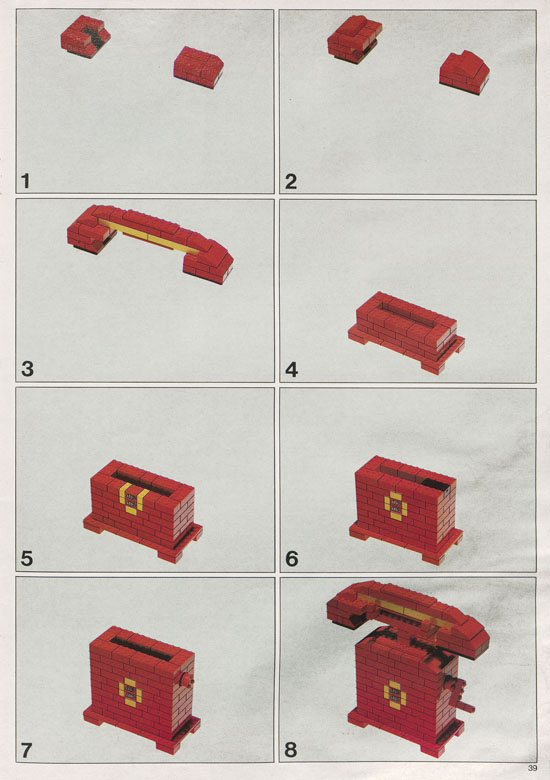 Lego Bauanleitung 1973