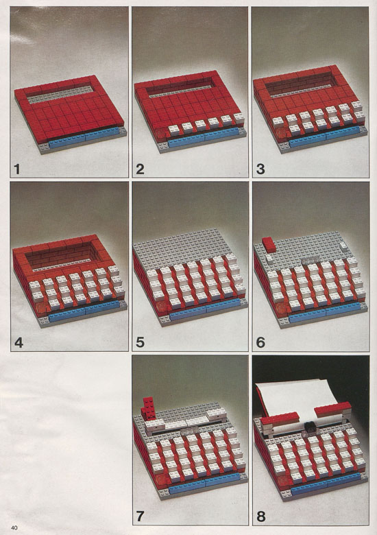 Lego Bauanleitung 1973