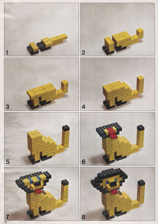 Lego Bauanleitung 1973