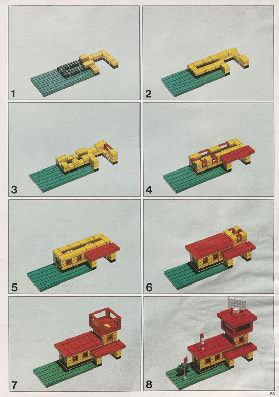 Lego Bauanleitung 1973