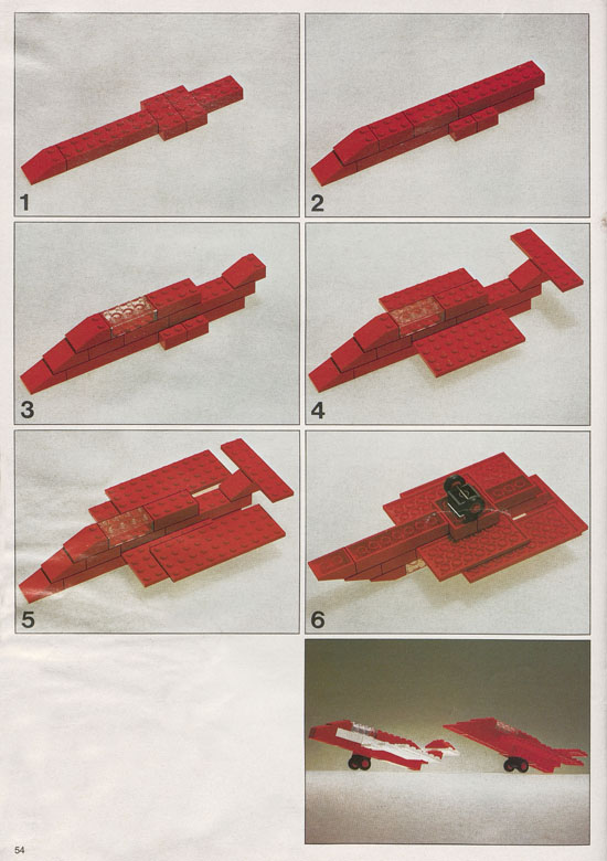 Lego Bauanleitung 1973