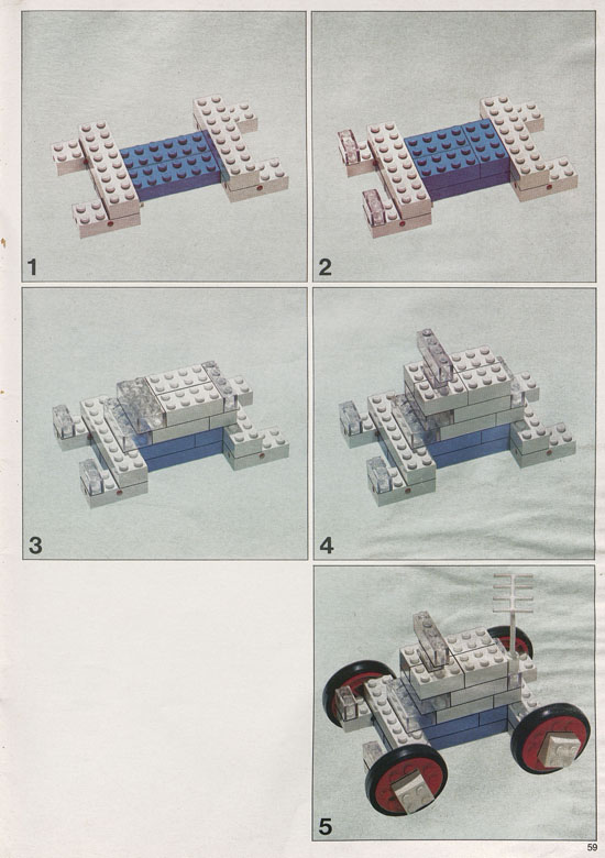 Lego Bauanleitung 1973