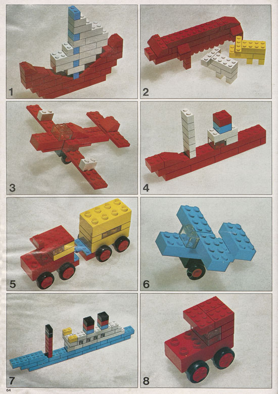 Lego Bauanleitung 1973