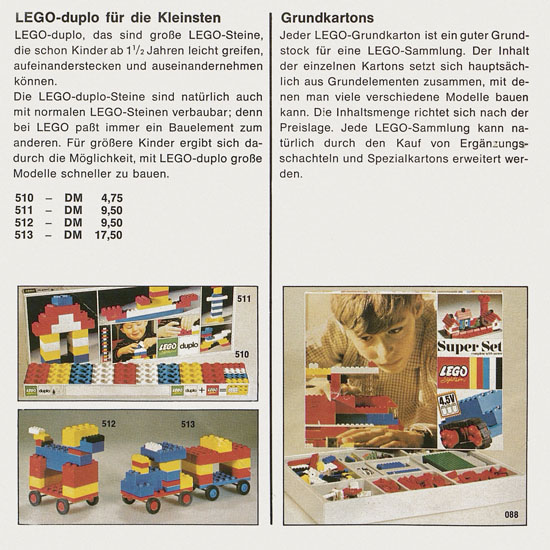 Seite 2 Lego Katalog 1970