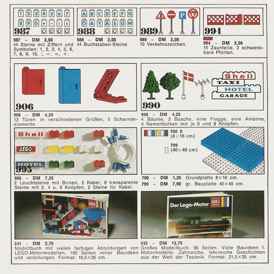 Seite 5 Lego Katalog 1970
