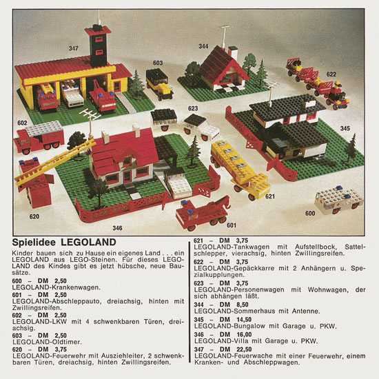Seite 6 Lego Katalog 1970
