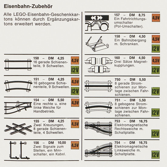 Lego Katalog 1970