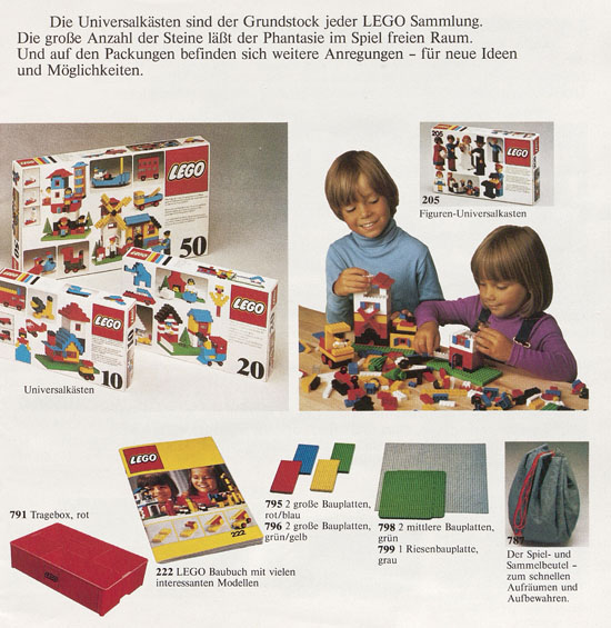 Seite 5 Lego Katalog 1979
