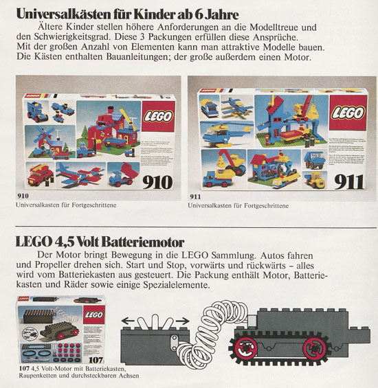 Lego Katalog 1979