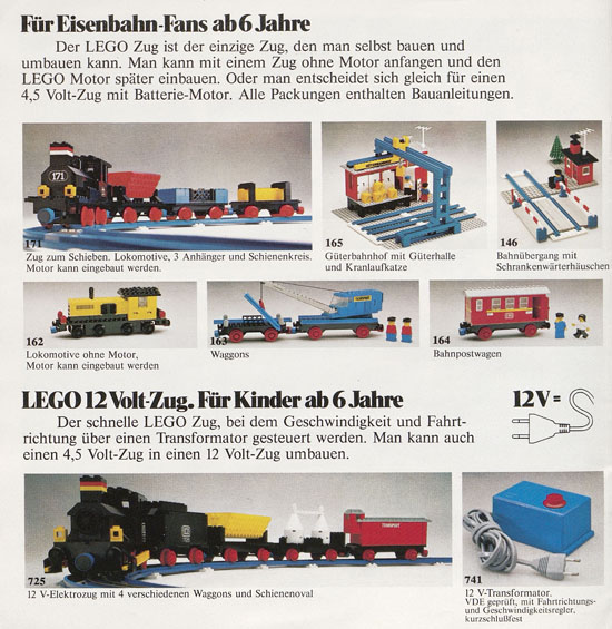 Seite 16 Lego Katalog 1979