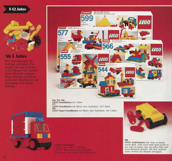 Lego & Duplo Programm 1983