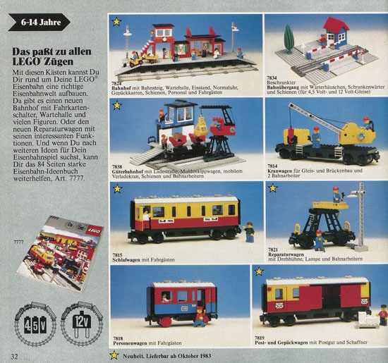 Lego & Duplo Programm 1983