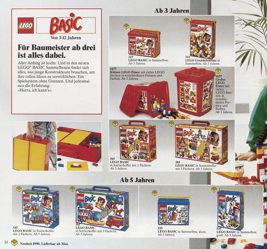 Lego Katalog 1990