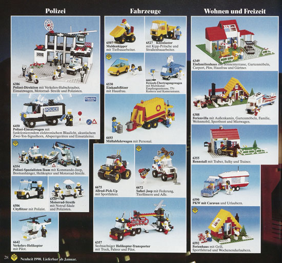 Lego Katalog 1990