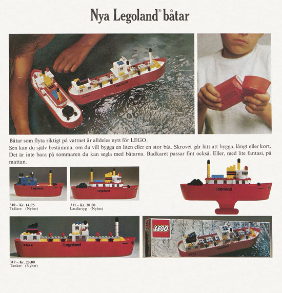 Lego catalogue Sweden 1973