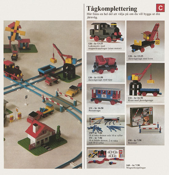 Lego catalogue Sweden 1974