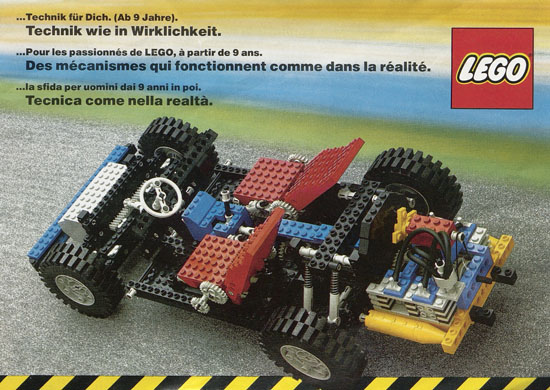 Seite 1 Lego Technic Katalog 1981