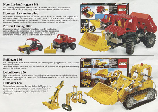 Seite 5 Lego Technic Katalog 1981