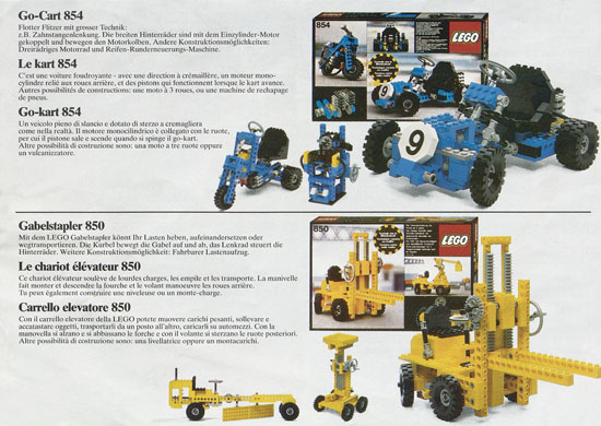 Seite 6 Lego Technic Katalog 1981