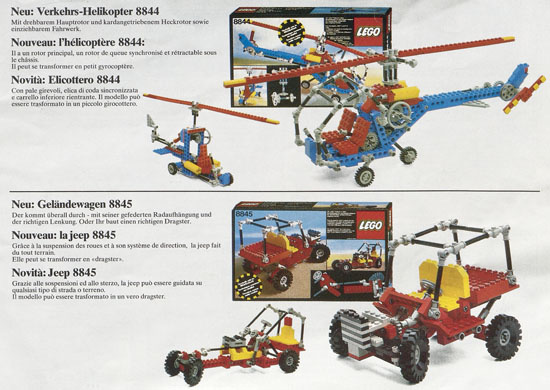 Seite 7 Lego Technic Katalog 1981