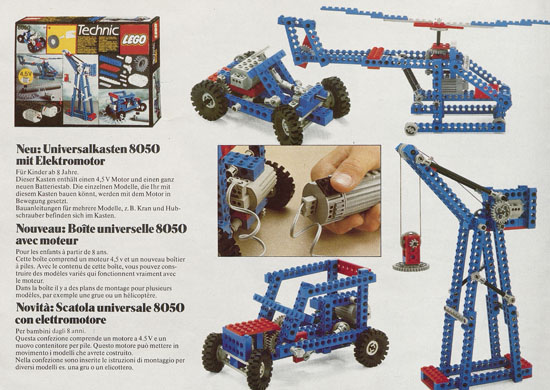 Lego Technic Katalog 1982