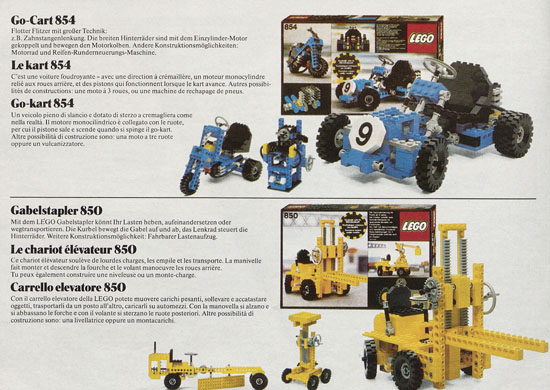 Seite 10 Lego Technic Katalog 1982