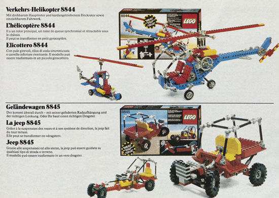 Seite 11 Lego Technic Katalog 1982