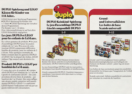 Seite 14 Lego Technic Katalog 1982