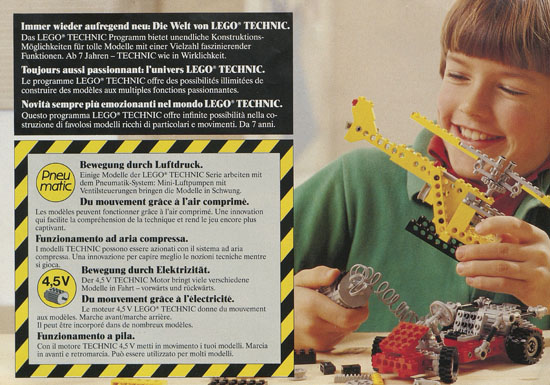 Seite 2 Lego Technic Prospekt 1988