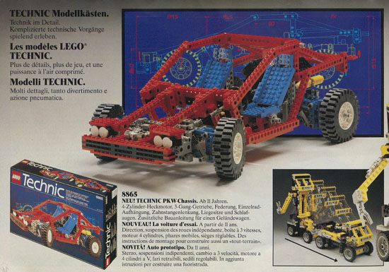 Seite 4 Lego Technic Prospekt 1988