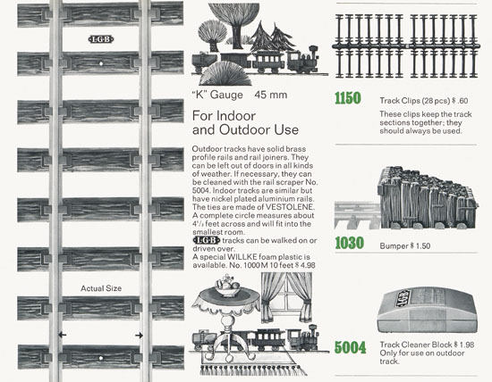 Lehmann Gross-Bahn Katalog 1969-1970