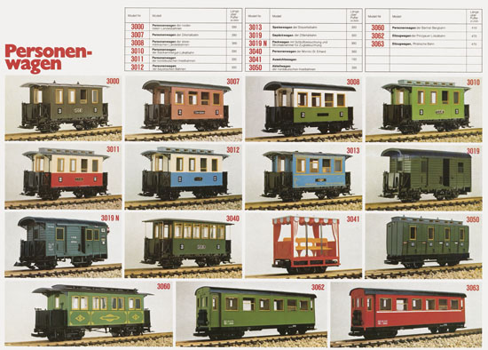 Seite 3 Lehmann Das LGB-Programm Katalog 1975-1976