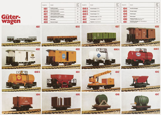 Seite 4 Lehmann Das LGB-Programm Katalog 1975-1976