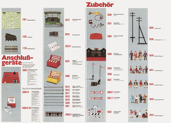 Lehmann Das LGB-Programm Katalog 1975-1976