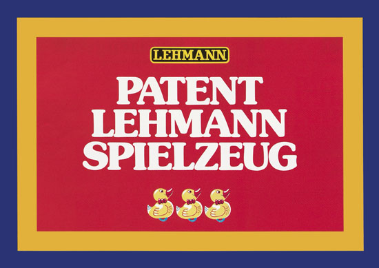 Seite 1 Patent Lehmann Spielzeug Katalog 1981