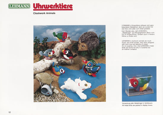 Seite 12 Patent Lehmann Spielzeug Katalog 1981