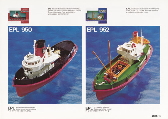 Seite 15 Patent Lehmann Spielzeug Katalog 1981