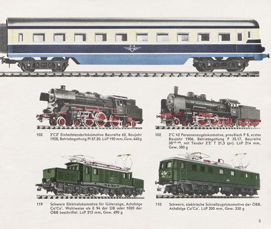 Liliput H0-Modellbahn Katalog 1964-1965
