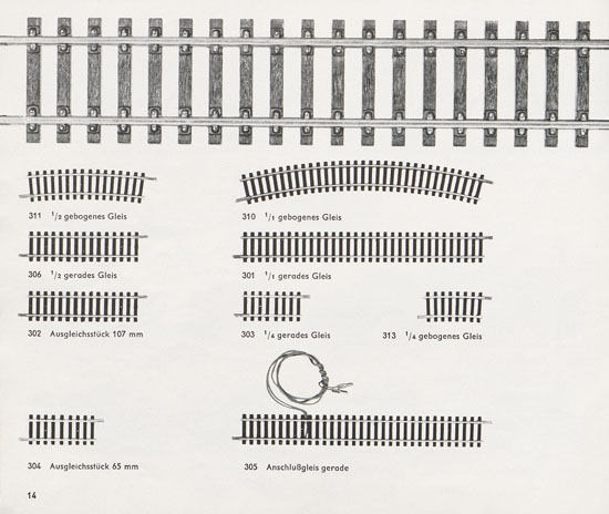 Liliput H0-Modellbahn Katalog 1964-1965