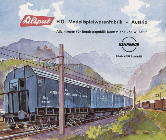 Liliput H0-Modellbahn Katalog 1964-1965