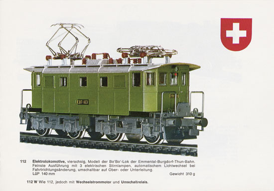 Liliput H0-Modellbahn Katalog 1967-1968