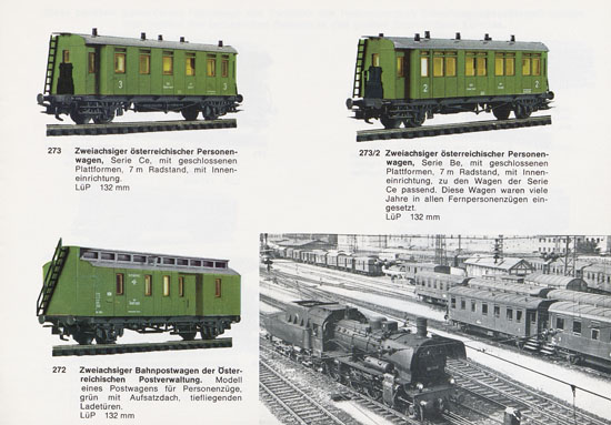 Liliput H0-Modellbahn Katalog 1967-1968