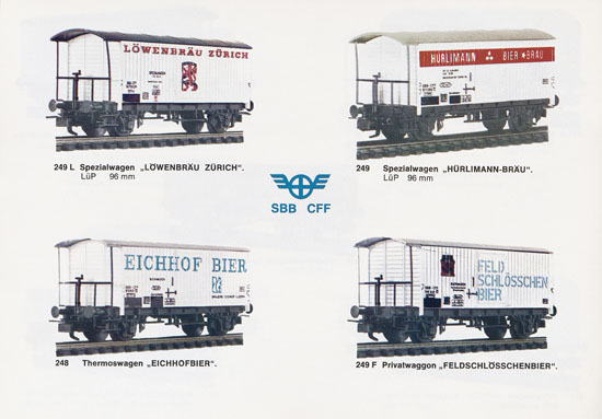 Liliput H0-Modellbahn Katalog 1967-1968