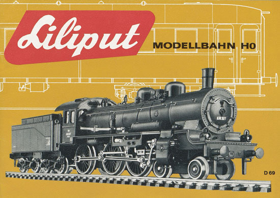 Liliput H0-Modellbahn Katalog 1969